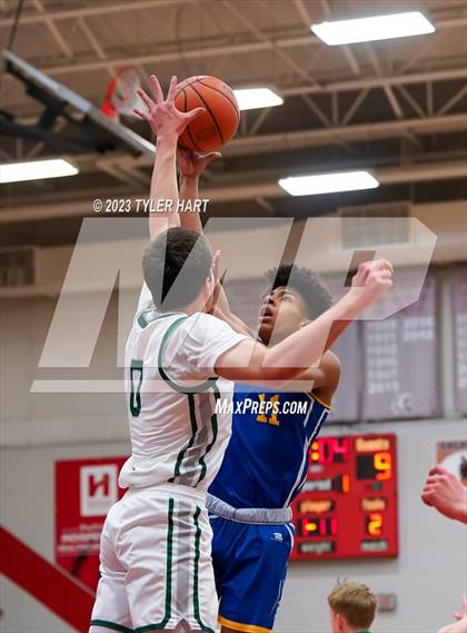 Thumbnail 2 in Monrovia vs. Crawfordsville (IHSAA 3A Sectional First Round) photogallery.