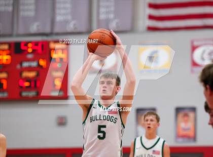 Thumbnail 2 in Monrovia vs. Crawfordsville (IHSAA 3A Sectional First Round) photogallery.
