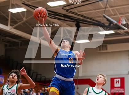 Thumbnail 1 in Monrovia vs. Crawfordsville (IHSAA 3A Sectional First Round) photogallery.
