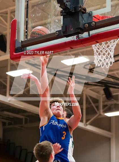 Thumbnail 1 in Monrovia vs. Crawfordsville (IHSAA 3A Sectional First Round) photogallery.