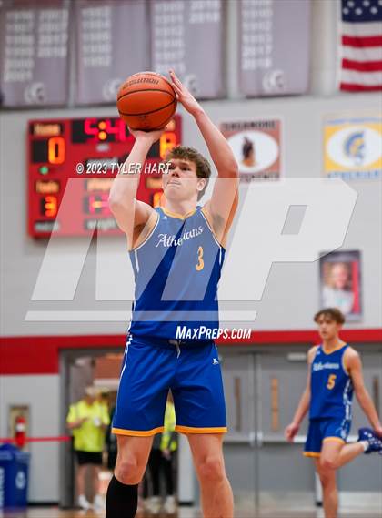 Thumbnail 2 in Monrovia vs. Crawfordsville (IHSAA 3A Sectional First Round) photogallery.