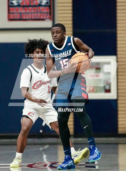 Thumbnail 2 in Cleveland vs La Salle  (Annual Rose City Roundball Classic) photogallery.
