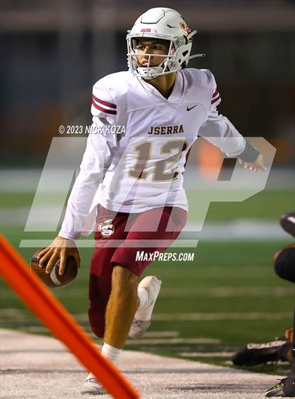 Thumbnail 1 in JSerra Catholic vs. Servite photogallery.