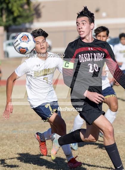 Thumbnail 2 in Yuma Catholic @ Desert Ridge (Desert Ridge Cactus Cup Tournament) photogallery.