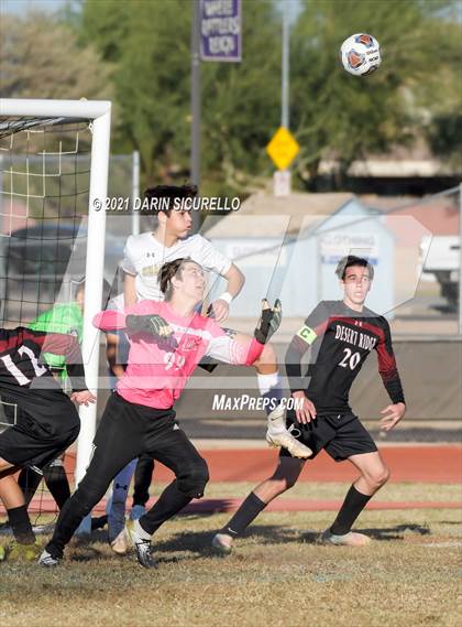Thumbnail 2 in Yuma Catholic @ Desert Ridge (Desert Ridge Cactus Cup Tournament) photogallery.