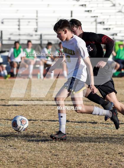 Thumbnail 1 in Yuma Catholic @ Desert Ridge (Desert Ridge Cactus Cup Tournament) photogallery.