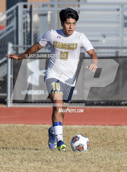 Thumbnail 3 in Yuma Catholic @ Desert Ridge (Desert Ridge Cactus Cup Tournament) photogallery.