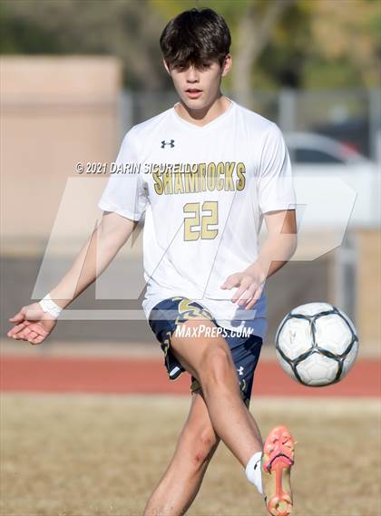 Thumbnail 1 in Yuma Catholic @ Desert Ridge (Desert Ridge Cactus Cup Tournament) photogallery.