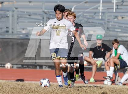Thumbnail 1 in Yuma Catholic @ Desert Ridge (Desert Ridge Cactus Cup Tournament) photogallery.