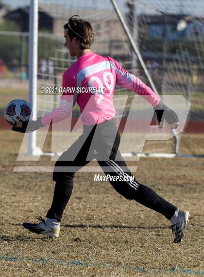 Thumbnail 1 in Yuma Catholic @ Desert Ridge (Desert Ridge Cactus Cup Tournament) photogallery.