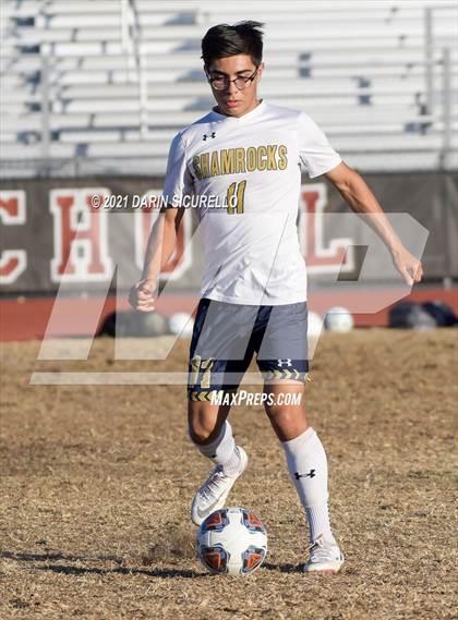Thumbnail 2 in Yuma Catholic @ Desert Ridge (Desert Ridge Cactus Cup Tournament) photogallery.