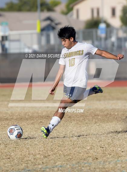 Thumbnail 3 in Yuma Catholic @ Desert Ridge (Desert Ridge Cactus Cup Tournament) photogallery.