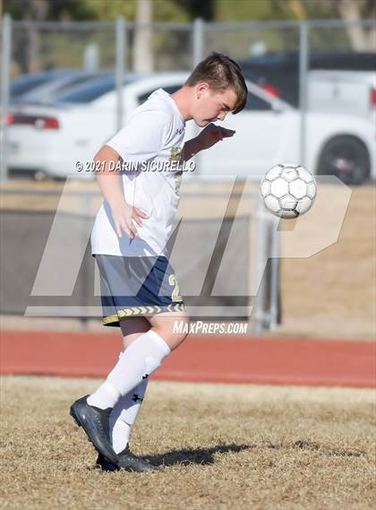 Thumbnail 1 in Yuma Catholic @ Desert Ridge (Desert Ridge Cactus Cup Tournament) photogallery.
