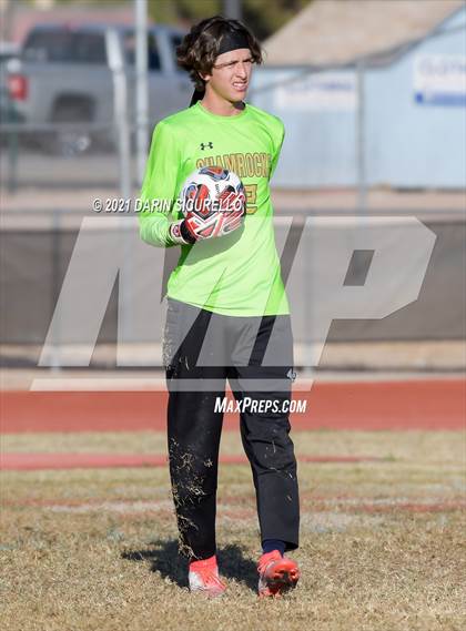 Thumbnail 2 in Yuma Catholic @ Desert Ridge (Desert Ridge Cactus Cup Tournament) photogallery.