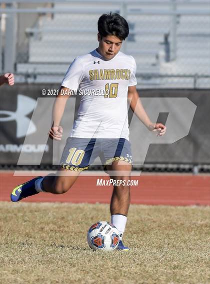 Thumbnail 1 in Yuma Catholic @ Desert Ridge (Desert Ridge Cactus Cup Tournament) photogallery.