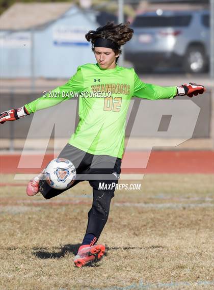 Thumbnail 3 in Yuma Catholic @ Desert Ridge (Desert Ridge Cactus Cup Tournament) photogallery.