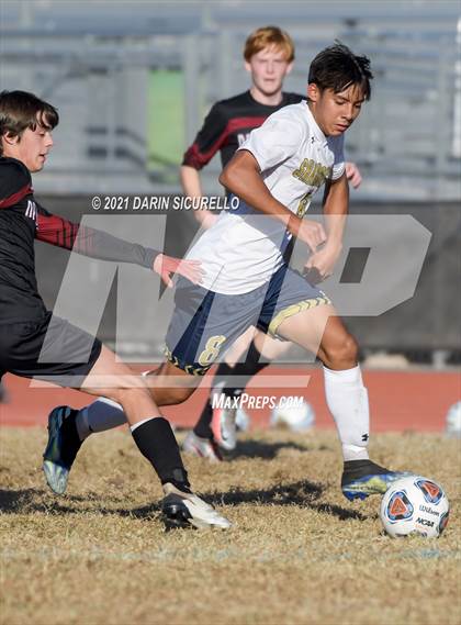 Thumbnail 3 in Yuma Catholic @ Desert Ridge (Desert Ridge Cactus Cup Tournament) photogallery.
