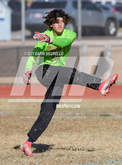 Thumbnail 2 in Yuma Catholic @ Desert Ridge (Desert Ridge Cactus Cup Tournament) photogallery.