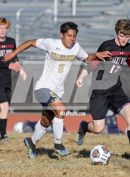 Thumbnail 1 in Yuma Catholic @ Desert Ridge (Desert Ridge Cactus Cup Tournament) photogallery.