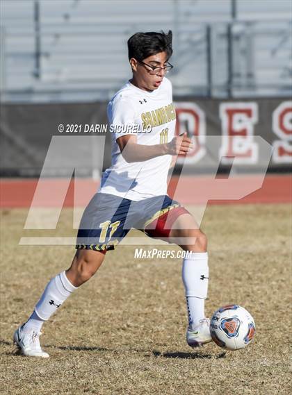 Thumbnail 2 in Yuma Catholic @ Desert Ridge (Desert Ridge Cactus Cup Tournament) photogallery.
