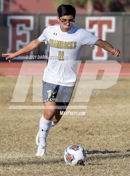 Thumbnail 3 in Yuma Catholic @ Desert Ridge (Desert Ridge Cactus Cup Tournament) photogallery.