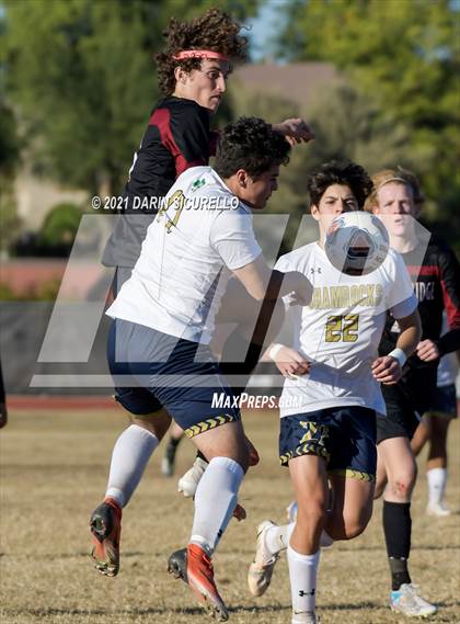 Thumbnail 2 in Yuma Catholic @ Desert Ridge (Desert Ridge Cactus Cup Tournament) photogallery.