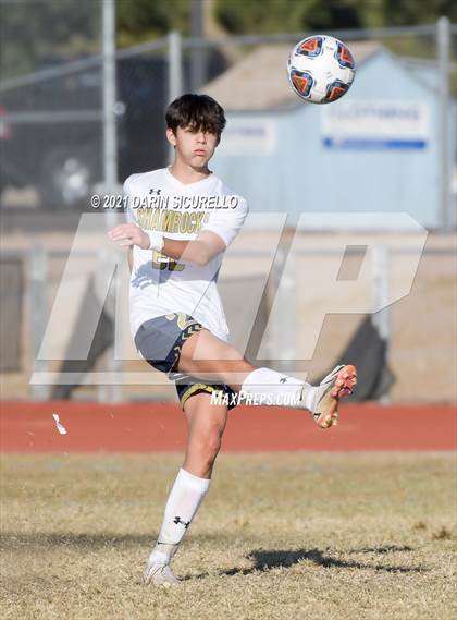 Thumbnail 1 in Yuma Catholic @ Desert Ridge (Desert Ridge Cactus Cup Tournament) photogallery.