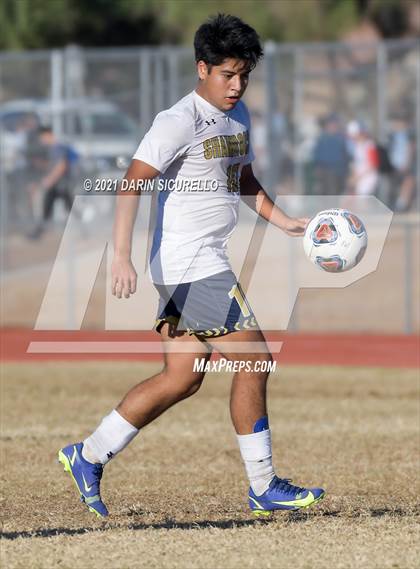 Thumbnail 3 in Yuma Catholic @ Desert Ridge (Desert Ridge Cactus Cup Tournament) photogallery.