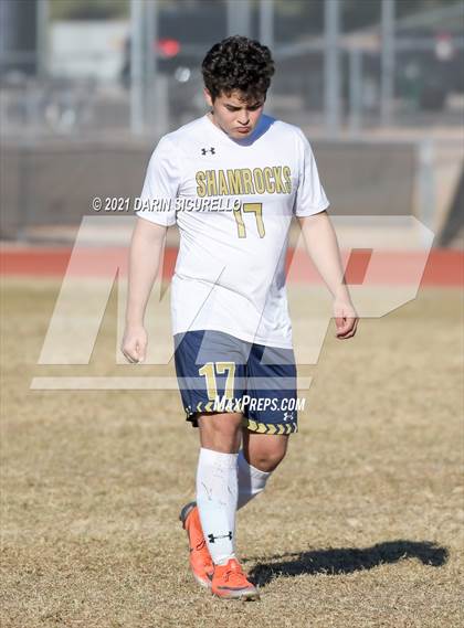 Thumbnail 3 in Yuma Catholic @ Desert Ridge (Desert Ridge Cactus Cup Tournament) photogallery.