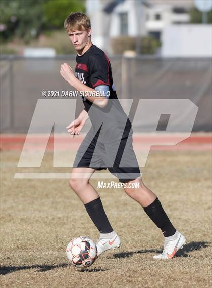 Thumbnail 3 in Yuma Catholic @ Desert Ridge (Desert Ridge Cactus Cup Tournament) photogallery.