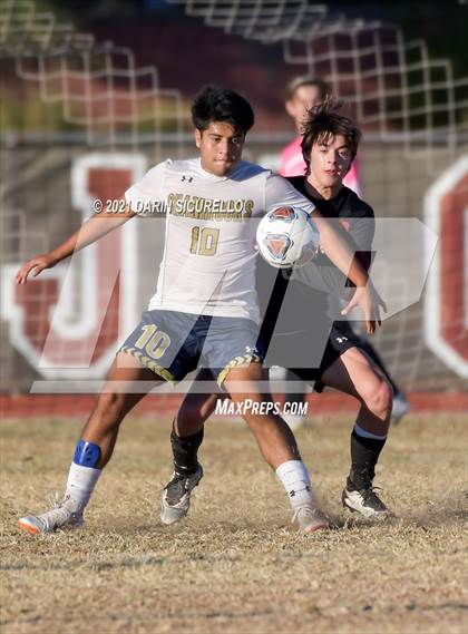 Thumbnail 2 in Yuma Catholic @ Desert Ridge (Desert Ridge Cactus Cup Tournament) photogallery.