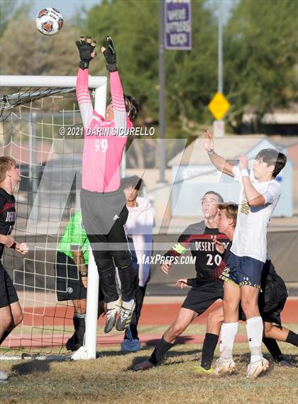 Thumbnail 1 in Yuma Catholic @ Desert Ridge (Desert Ridge Cactus Cup Tournament) photogallery.
