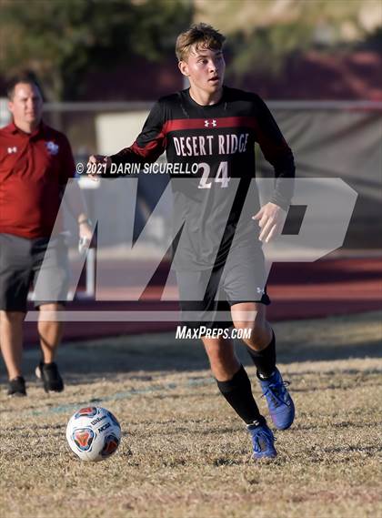 Thumbnail 1 in Yuma Catholic @ Desert Ridge (Desert Ridge Cactus Cup Tournament) photogallery.