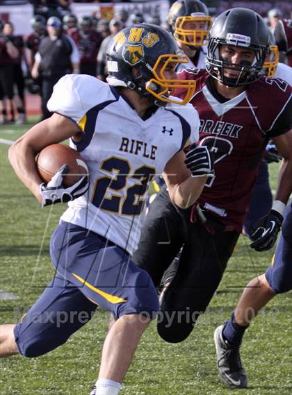Thumbnail 3 in Rifle vs Silver Creek (CHSAA 3A Final) photogallery.