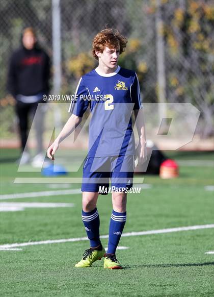 Thumbnail 1 in Riverside Prep @ Campbell Hall (CIF SS Playoffs) photogallery.