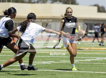 Thumbnail 3 in Orange Lutheran@Long Beach Poly (Scrimmage) photogallery.