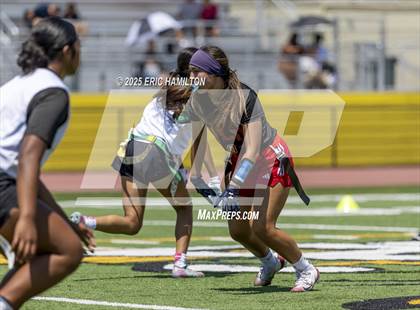 Thumbnail 3 in Orange Lutheran@Long Beach Poly (Scrimmage) photogallery.