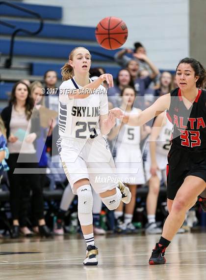 Thumbnail 1 in Alta vs Skyline (UHSAA 4A Quarterfinal) photogallery.