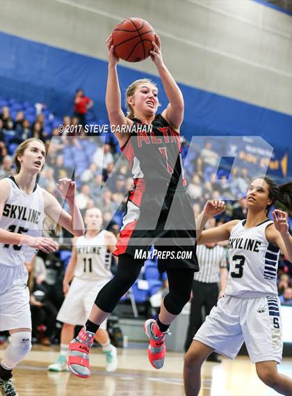Thumbnail 3 in Alta vs Skyline (UHSAA 4A Quarterfinal) photogallery.