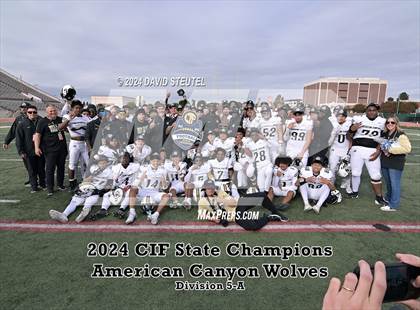 Thumbnail 3 in American Canyon (CIF State Div. 5-A Awards) photogallery.