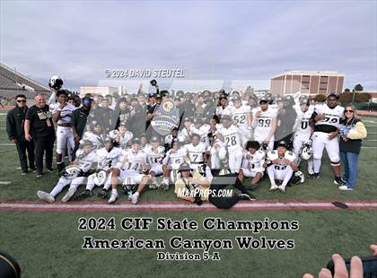 Thumbnail 2 in American Canyon (CIF State Div. 5-A Awards) photogallery.