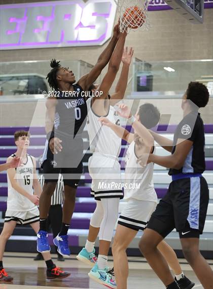 Thumbnail 1 in Real Salt Lake Academy vs. Vashon (Utah Holiday Hoopfest) photogallery.