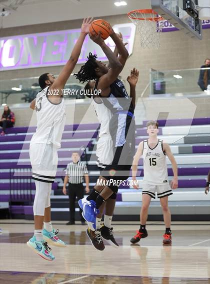 Thumbnail 1 in Real Salt Lake Academy vs. Vashon (Utah Holiday Hoopfest) photogallery.