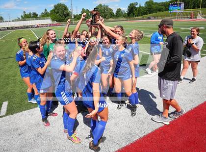Thumbnail 2 in Stoney Creek vs Rochester (MHSAA Division I District Final) photogallery.