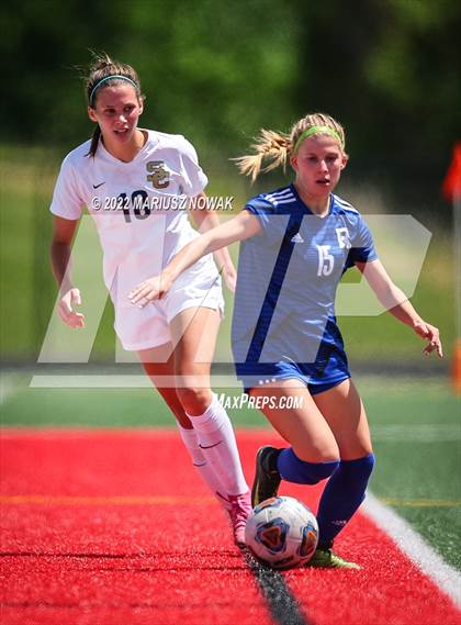 Thumbnail 2 in Stoney Creek vs Rochester (MHSAA Division I District Final) photogallery.