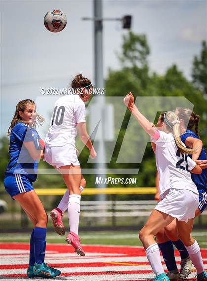 Thumbnail 1 in Stoney Creek vs Rochester (MHSAA Division I District Final) photogallery.
