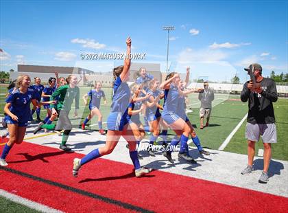 Thumbnail 1 in Stoney Creek vs Rochester (MHSAA Division I District Final) photogallery.