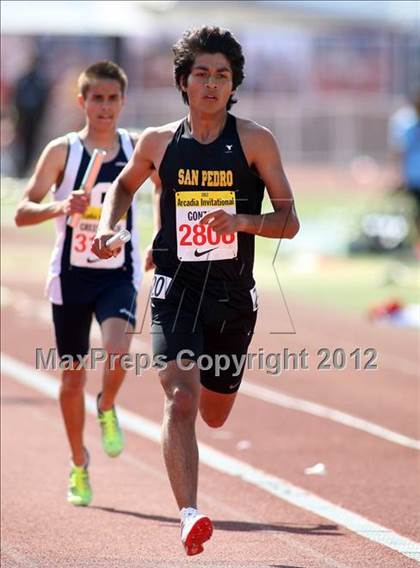 Thumbnail 2 in 45th Arcadia Invitational (Boys Track Events) photogallery.