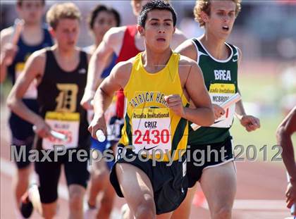 Thumbnail 1 in 45th Arcadia Invitational (Boys Track Events) photogallery.