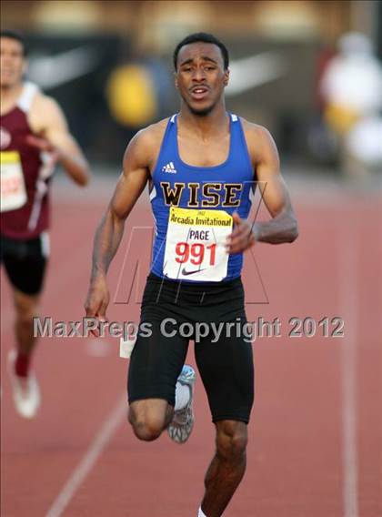 Thumbnail 2 in 45th Arcadia Invitational (Boys Track Events) photogallery.